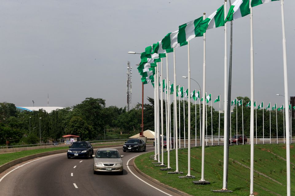 Rolls of Nigeria Flags